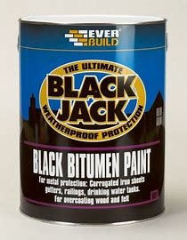 Everbuild Black Bitumen Paint