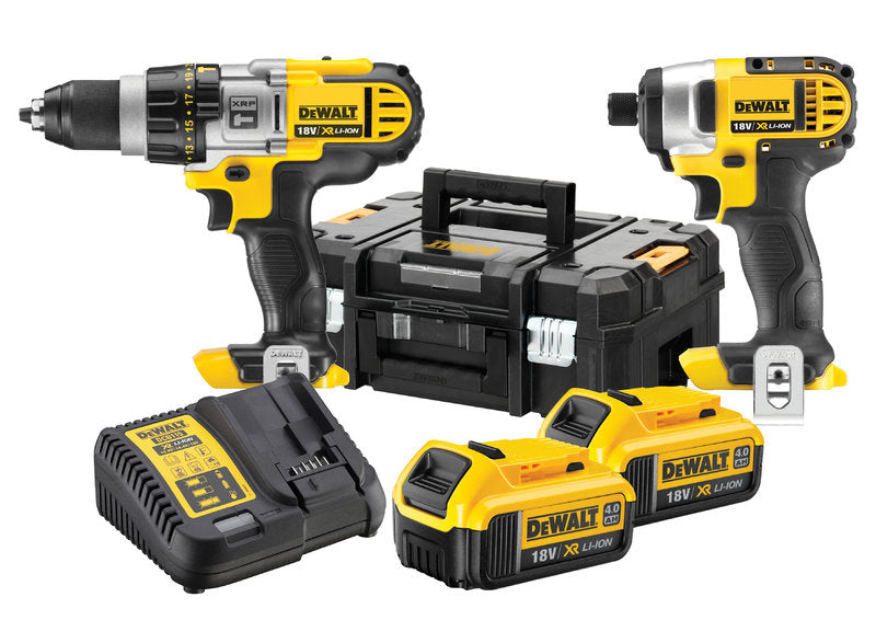 DeWalt 18V Twin 4.0Ah Kit
