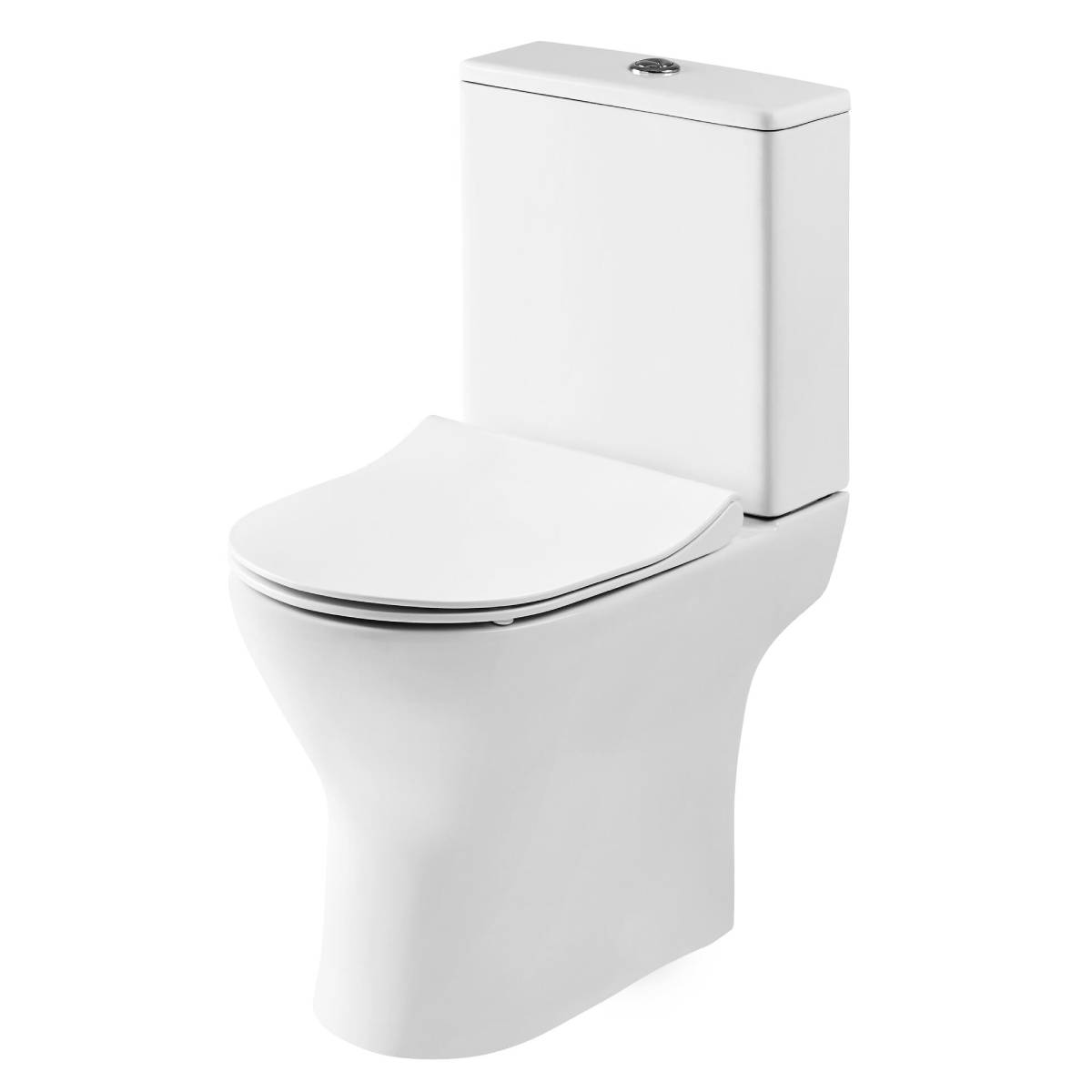Freya Rimless Close Coupled Toilet & Soft Close Seat
