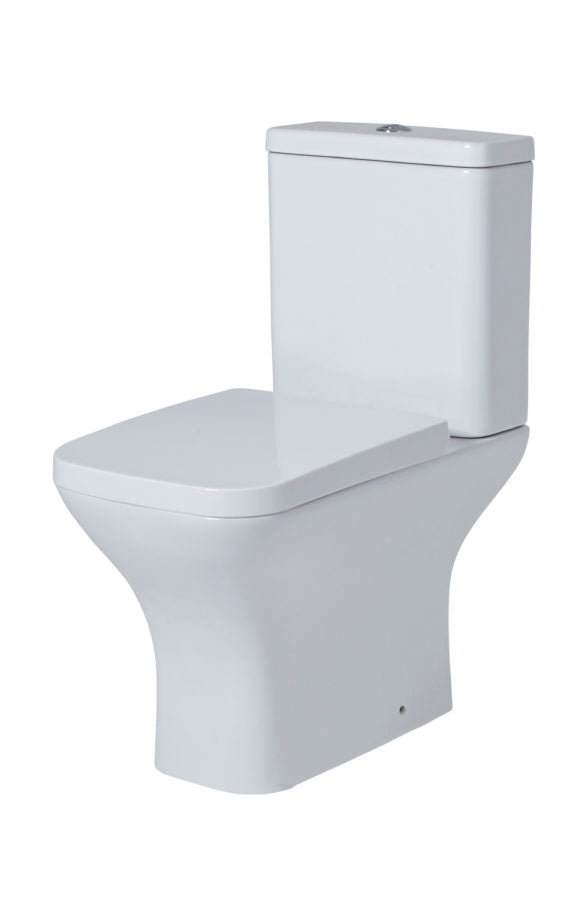 Synq Short Projection Pan, Cistern & Soft Close Seat & Cover