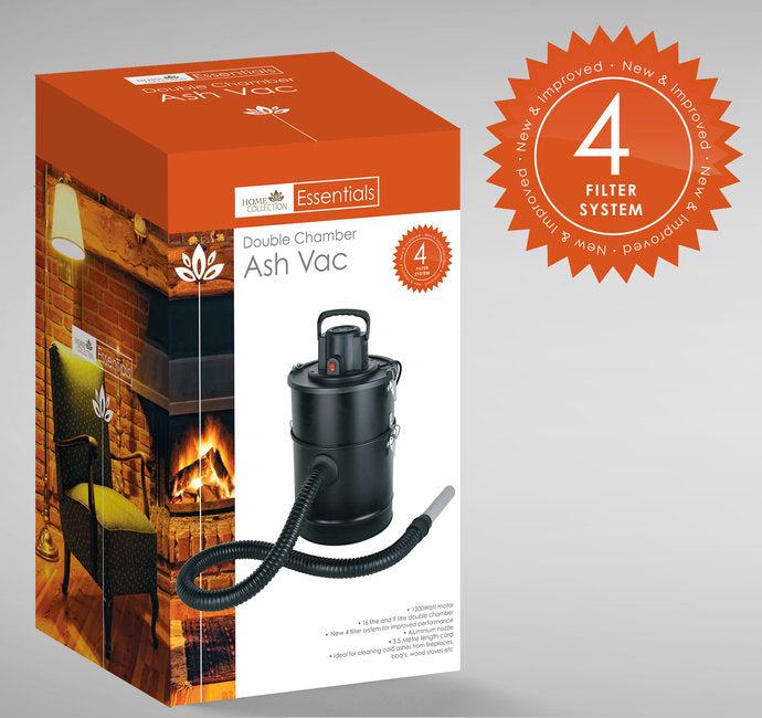 25L Ash Vac Double Chamber